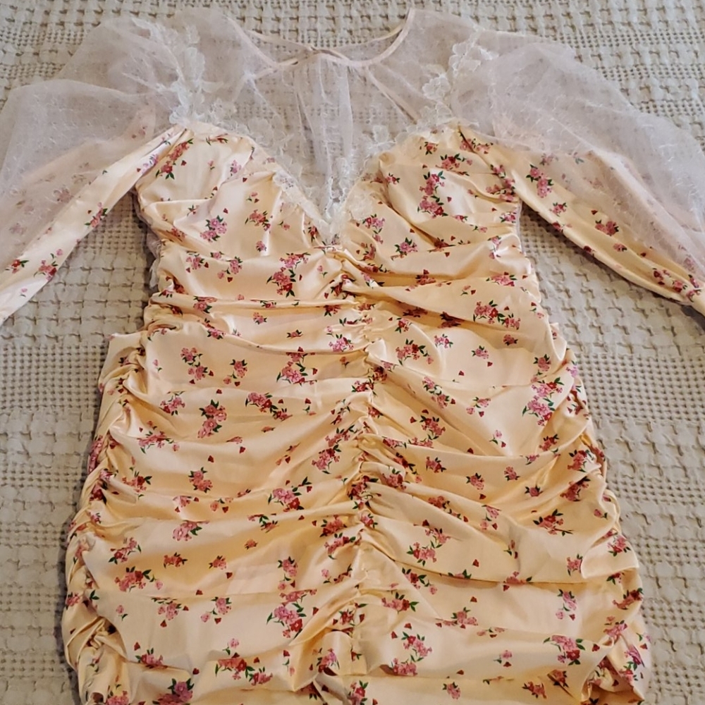 For love and lemons floral dress